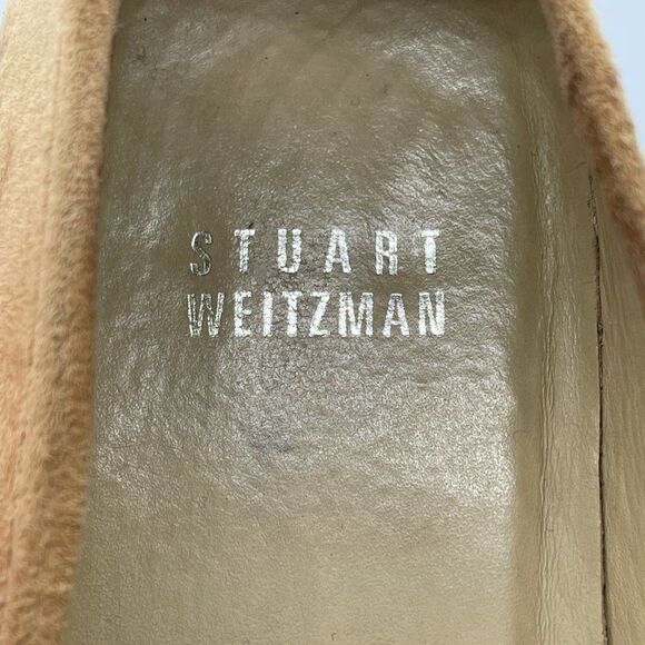 Stuart Weitzman Animal Print Suede Loafer 8 - Picture 9 of 10